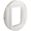 SureFlap Gattaiola SureFlap con Microchip - Adattatore di montaggio bianco (SENZA gattaiola)