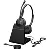 Jabra Cuffia con microfono Jabra Engage 55 SE Auricolare Wireless A Padiglione Ufficio Nero [9659-435-111]