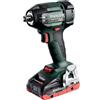 Metabo Avvitatore elettrico Metabo SSW 18 LTX 550 BL 1/2" 2800 Giri/min Nm Nero, Verde, Rosso V [602404800]