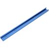SEAFRONT Guida a T in Alluminio 800/1000/1220mm per Tavolo Router Lavorazione Legno Accessori Maschera Scanalatura Blu(800MM)