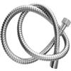 LLRY 1.0-Meter Acciaio Hi Flow Doppio Interblocco In Acciaio Placcato Doccia Tubo Flessibile Sostituzione Doccia Tubo (1,00 M)