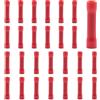 CEEYSEE 100 Pezzi Connettori Elettrici per cavi isolati Testa-Testa Capicorda Elettrici Terminali Crimpare - per cavi da 0,5-1,5 mm² (Rosso/YPTH)