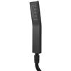 AUNMAS Set di soffioni doccia, Set doccia con filettatura G1/2in nero opaco Soffione doccia bagno a mano pressurizzato Kit spruzzatore doccia