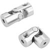 TopHomer 2 x 3 mm Universal Joint Socket Metrico Pieghevole Flexi On Rail con viti Set