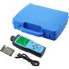 Walfront Rilevatore di Ossigeno Portatile AR8100 Tester di Gas a Doppio Allarme con Luce Sonora per L'industria All'aperto 100‑240V