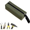 TopHomer Borsa portautensili multiuso in tela con cerniera, organizer per elettricisti, con cerniera, grande/piccola