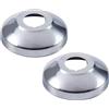 SEIWEI 2 pezzi rosette in acciaio inox, piastre di copertura per rubinetti doccia, accessori decorativi per rubinetti, coperture flangia per lavelli e lavandini