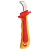LiebeWH Coltello per Smantellamento Isolato Coltello per Spelare la Guaina del Cavo da 1000 V Antimagnetico con Comoda Impugnatura per Elettricista