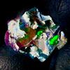 OPAL EMPIRE Pietra Grezza Opale Nera Etiopia, 6,5 Ct 13x12 mm