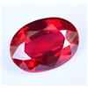Wahenoor Gems Naturale Rosso Rubino Ovale 20 A 22 KT Mozambico Agrati Certificato Trattato
