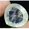 32.95 CT Naturale Giallo Opale Blu Fuoco Estremamente Raro Pera Certificato