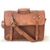 Fatto a mano Cammello Nascondere Uomo Messenger Laptop Handmade Valigetta Borsa Vintage Nuovo