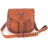 Fatto a mano Borsa Messenger Donna Spalla Borsa 19 " Pelle Borsetta Cartella Borsa a Tracolla