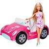 Simba - Steffi Love Beach Car, 105733658, +3 anni, steffi con auto da spiaggia, cinture di sicurezza