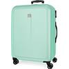 ROLL ROAD Cambogia Valigia media verde 48 x 68 x 27 cm Rigida ABS Chiusura a combinazione laterale 72 L 3,8 kg 4 ruote doppie