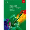 ABRSM Bassoon Scales & Arpeggios, ABRSM Grades 1-5: from 2018
