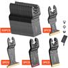 VEVOR Set da 60 Lame per Utensile Oscillante, Lame Universali per Multiutensile a Rilascio Rapido, 5 Tipi per Legno, Plastica e Metallo Morbido, Design Compatibili con DeWalt, Ryobi, Milwaukee e Bosch