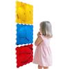 Yoselumin Set 3 Specchi Sensoriali da Parete per Bambini, 25x25 cm Specchio Acrilico Bubble con Adesivi, Infrangibile Specchio Deformante per Sala Giochi, Angolo Calma e Stanza Sensoriale
