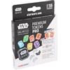 Gamegenic - Star Wars: Unlimited Premium Tokens PRO - Enrich Gameplay with Acrylic Double-Sided Token Set, 55 Pieces Including Damage, Shield, And Modifier Counters