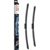 Bosch Aerotwin A 974 S Tergicristalli Anteriori, Set di 2 Tergicristalli di Ricambio, con Adattatore Preassemblato, Set di Tergicristalli, 530 mm/ 475 mm