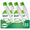 Winni's - Detersivo Gel Lavastoviglie Ipoallergenico, 132 Lavaggi, Azione Detergente, Sgrassante e Brillantante, Fragranza di Limone, con Materie Prime di Origine Vegetale, 561 ml x 4 Confezioni
