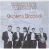 BRICCIALDI GIULIO DANZI FR Tre Quintetti Op 124 Op 10 NN 2-3 Per Flauto Obo (CD)