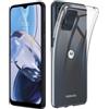 USLIM ULTRA SLIM CUSTODIA TPU SILICONE 0,3MM COVER CASE PER MOTOROLA MOTO E22 - E22I TRASPARENTE