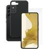 Bundle | custodia nera per telefono & Protezione display | Samsung Galaxy S22