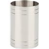 Tophomer - Misurini con ditale in acciaio INOX, 25 ml, misurini per vino, bicchieri, bevande, vini, bar/alcolici 50 ml