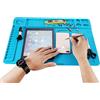 ExcLent 48X36Cm Tappetino In Silicone Per Scrivania, Tappetino Da Lavoro, Isolamento Termico, Piattaforma Di Manutenzione Bga Pcb, Strumento Di Riparazione Per Saldatura