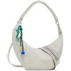 Desigual borsa a tracolla Zante Half Logo Crossbody Bag Piedra avorio