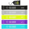 Kalahari 4 wellness KALAHARI Elastici Fitness Set di 5 + eBook esercizi, Fascia elastica c