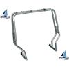 GFN Roll bar in acciaio inox 316 abbattibile tubo Ø diametro 40 mm Barca Nautica