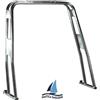 ROLLBAR - ROLL BAR PER BARCA E GOMMONE TUBOLARE DA 40 MM ALTEZZA 120 CM