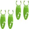 Generico Clip di Fissaggio per Tavola da Paddle - Set di 4 Supporti per Tavola da Paddle - 11x3.3 Cm Clamp Regolabile per Tavole Paddles - per Sport Acquatici per Donne, Ragazzi, Ragazze, Ragazzi E