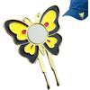 Generico Clip Segnapalle Golf Cappello,Accessorio con Animali Divertenti in Metallo - Segnapalla Magnetico con Clip per Cappello da Golf - per Donna Uomo Principiante Borsa Abiti