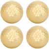 Walmeck Pallina da Placcata in Oro, 392 Fori per Api per Prestazioni Elevate, Alta visibilità a Lunga Distanza, con Design Portatile Leggero, la Pratica del