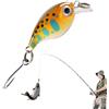 guloeuo Swim Escicce Escere, esca da nuoto per la pesca dei bassi | Battiti di pesca bassi esca da nuoto | Lakes Rivers Ponds Angling Gears Agedibile per principianti per trota, pesce persico, tonno