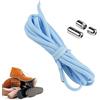 Generico elastici senza alatura, con bloccaggio pigro per scarpe da ginnastica, senza pneumatici con di bloccaggio per scarpe per bambini, piatte, da fitness e abbigliamento quotidiano