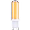 Paulmann 29043 Lampadina LED standard attacco a baionetta 230V G9 230V confezione da 1 2,4W 250lm chiaro vetro 2700K - bianco caldo