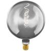 Eglo LED E27 dimmerabile, lampadina di grandi dimensioni con spirale, fumé vintage in design retrò, 4 Watt, 50 Lumen, illuminante bianco caldo, 2200k, G200, Ø 20 cm