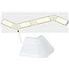 Paulmann 70265 Corner Per Una Semplice Chiusura Del Profilo Sugli Angoli Esterni Della Stanza, Confezione da 2 Pezzi Delta Profil Accessori In Plastica Satinata Per Strisce Led