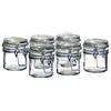 MÄSER Domestic - Set 6 barattoli in Vetro, 9 cl, Materiale Resistente e di qualità