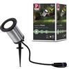 Paulmann 94285 Plug & Shine apparecchio per esterni LED Spot Classic incl. 1 lampada da 5,1 Watt protezione dai getti d'acqua IP65 antracite illuminazione da giardino metallo bianco caldo 3000 K