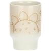 THUN, Portaspazzolino in Gres, Linea Elegance, Idea Regalo per la Casa, 8 x 8 x 11 cm