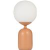 Pauleen 48329 Lampada da tavolo Glowing Charm E14 max 20W rosso ruggine, bianco ceramica