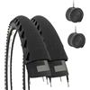 Ecovelo' 2 Copertoni Demi Slick 26 x 1.95 + Camere d'aria |Pneumatici 50 - 559 per MTB Trekking Bike Bici Ibrida