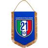 Inter - Gagliardetto Pentagonale Cm 28X20 con Frange 21° Scudetto Campioni d'Italia 25/26