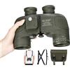 Binocolo 10 X 50 per Adulti, Con Telemetro E Bussola, Adatto per Caccia, Bird Wa