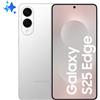 Samsung Galaxy S25 Edge Smartphone AI 6.7pollici 12GB 256GB Titanium Silver